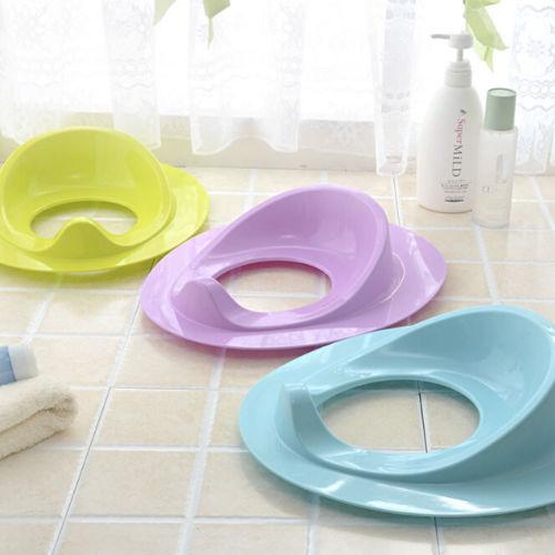 Kids Baby Bathroom Toilet Seat Cushion Trainer Newborn Toddler Ring Potty Training Seat Cover