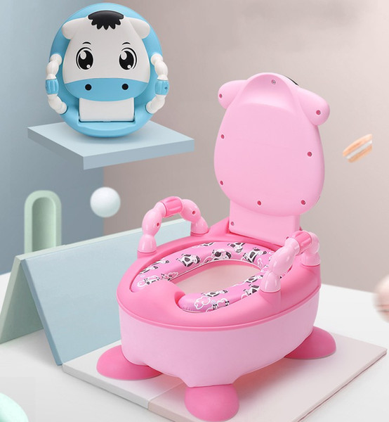 Cartoon Heighten Children Kids Toilet Urine Seat Winter Soft Cushion Large Drawer-style Potty Baby Infant Toilet Training Seat