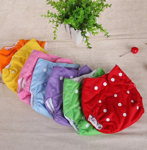 Infant Diapers Nappy Toddler Washable Cloth Diaper Diapers Pants Baby Diaper Covers Nappy Shorts Adjustable Reusable Nappies cover KKA2141