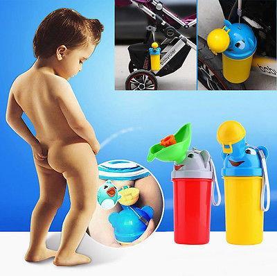 convenient New Children Boy and girls Potty Urinal Boys Travel Camping Train Outdoors Potty Pee Standing PottiesToilet