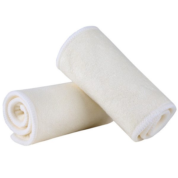 1pc 4 Layers Bamboo & Microfibre Inserts For Baby Cloth Diaper Reusable Washable Inserts Liners For Pocket Cloth Nappy