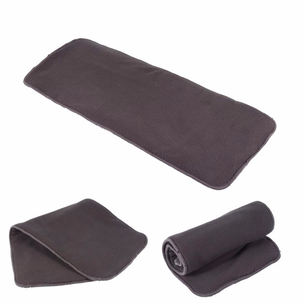 1 Pcs 5 Layers Bamboo Charcoal Diaper Insert Anti-bacterial Cloth Diaper Insert Reusable Breathable Changing Liners Pad Liner