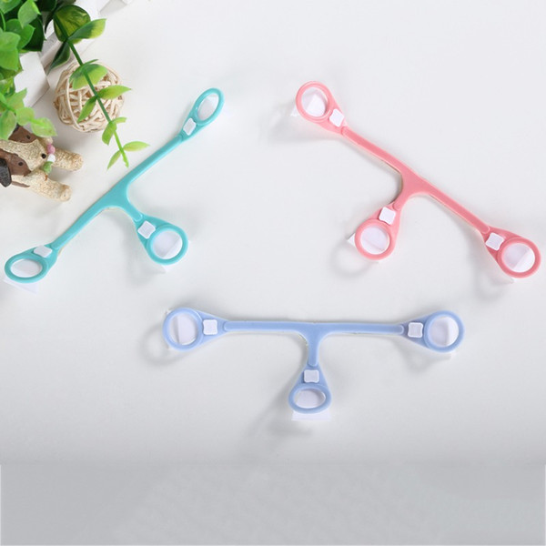 3 Pcs/lot=1Bag Plastic Baby Snappi Cloth Diaper Fasteners 3 Colors Infant Diaper Belt Buckles BG05