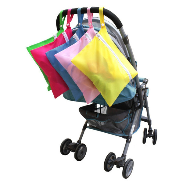 Baby Stroller Accessories Mommy Baby Nappy Diaper Bag Carriage Props Waterproof Stroller Storage Bag