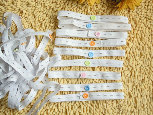 Free shipping baby elastic diapers belt rubber band for diaper 50pcs /lot Diaper fixed belt, can adjust