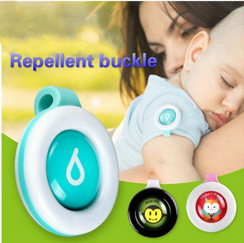 Random Color Mosquito Repellent Bracelets Buttons Mini Lightweight Cute Shape Driving Mosquito Baby Children Sleeping