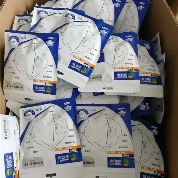 2pcs/lot KN95 Face Masks Dust Mouth Cover Mask N95 Respirator Safety Protective Masks Air Filter Anti PM2.5 Fog Mask New DHL D3403
