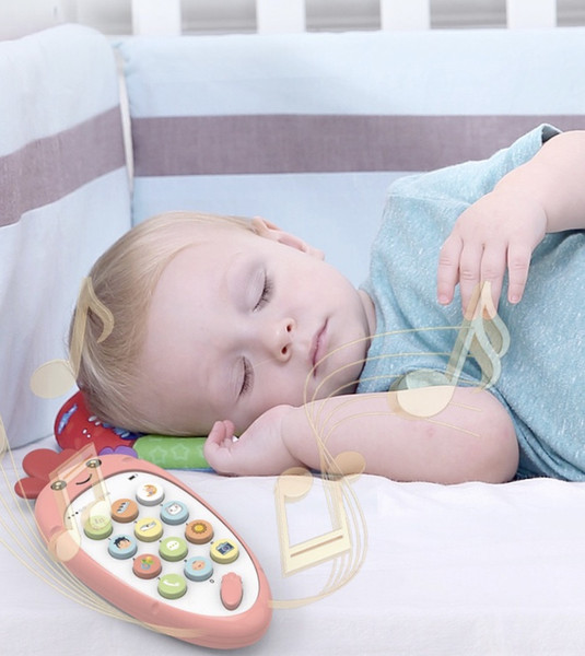 Infant early childhood education mobile phone toy wholesale children 1-3 year old puzzle smart phone story machine learning machine