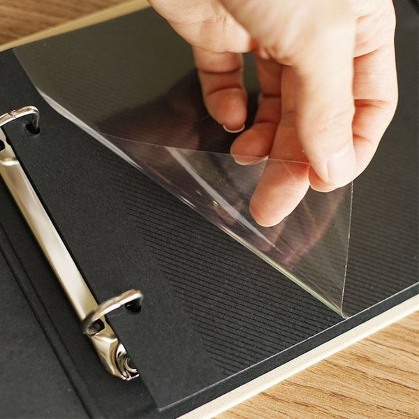 Black Card Album DIY Handmade Creative Couple Baby Stickers Family Album Polaroid Scrapbook Album SH190910