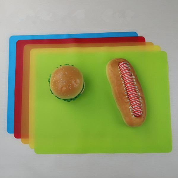 40x30cm Silicone Mat Baking Liner Oven Mat Heat Insulation Pad Dough Maker Pastry Kneading Rolling Dough Pad Kitchen Accessories DHL