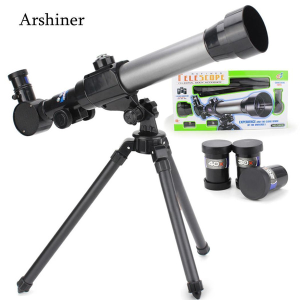5cm Toy With Rotation Degree Practical Tripod 360 Years Old 2inch 20x 30x Educational Telescope Toy 40x Children 5 J190521