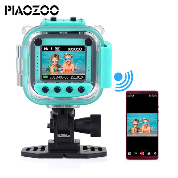 Children Kid Digital Video Camera Toy Juguete 20m Waterproof Sport Action Camera Multiple Languages Precious Christmas Gift P20 J190521