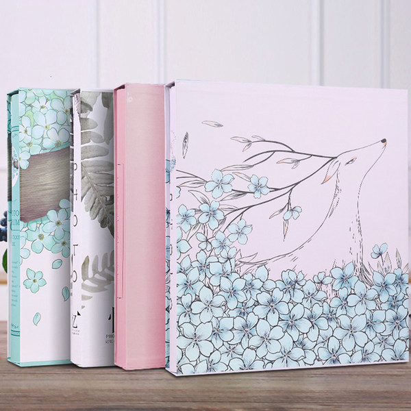 Large Family Photo Albums Stamp Collecting Children Christmas Photo Album Wedding Baby Gift For Boyfriend Fotoboek ABY025 SH190910