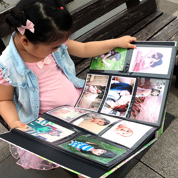 Large capacity child 6 photo album 400/660 photo album lovers cartoon photo album baby SH190910