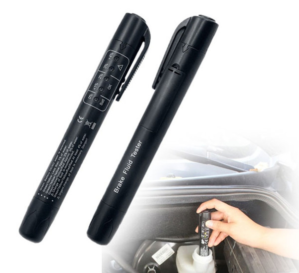 Accurate Oil Quality Check Pen Universal Brake Fluid Tester Car Brake Liquid Digital Tester Vehicle Auto Automotive Testing Tool DHL