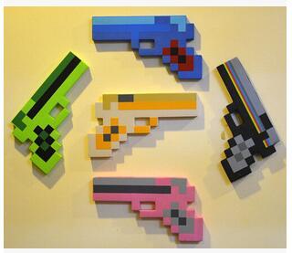 green / pink / gold / black / blue gun Foam Gun Toy For Baby Children Free Shipping