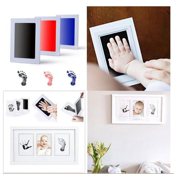 Baby Handprint Footprint Non-Toxic Newborn Imprint Hand Inkpad Watermark Infant Souvenirs Casting Clay Toys Gift