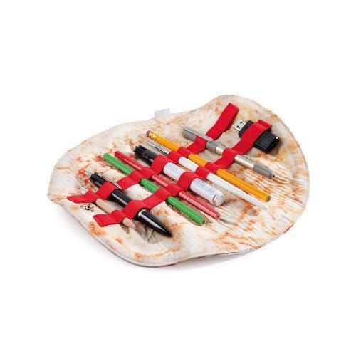 Imitation Burrito Pencil Case Roller Tortilla Pen Bags Baked wheat cake stationery storage bag Imitation food stationery Gift Sets GGA1958
