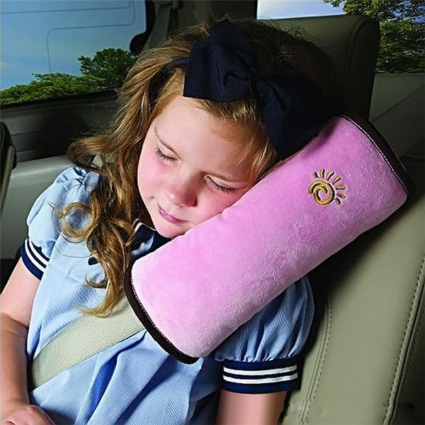 JUXU Baby Children Car Auto Safety Seat Belt Soft Harness Shoulder Pad Cover Children Protection Covers Cushion Support Pillow Seat Cushion