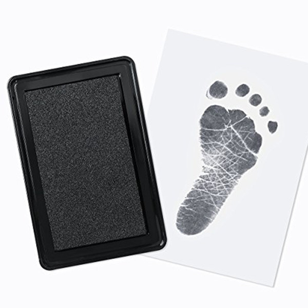 Environmental-friendly Baby Care Non-Toxic Baby Handprint Footprint Imprint Kit Souvenirs Casting Newborn Footprint inkpad