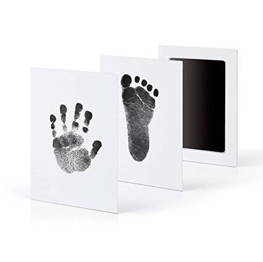 Baby Handprint Footprint Mold Pad Safe Easy To Clean No Mess Non Toxic Ink Newborn Photo Hand Footprint Pad Keepsake