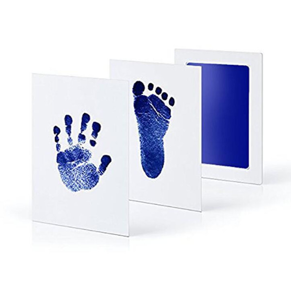 Baby Handprint Footprint In Pad Newborn Hand Feet Ink Touch For Infants Boys Girls Coloful Disposable Photo Keepsake Hot Sale