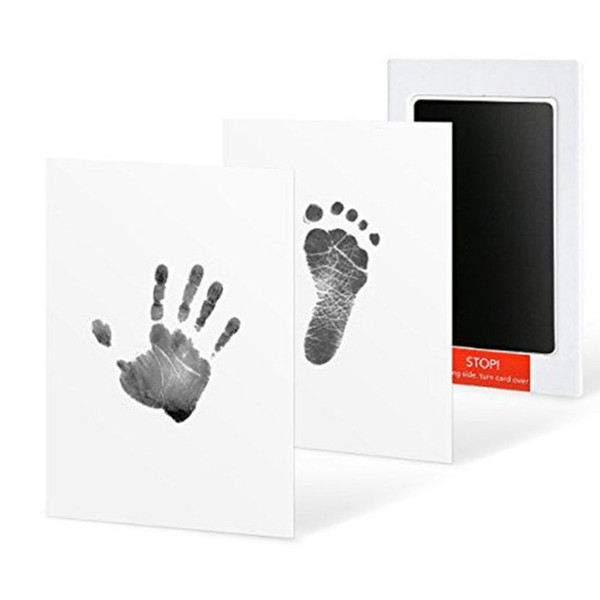 Baby Handprint Footprint Non-Toxic Newborn Imprint Hand Inkpad Watermark Infant Souvenirs Casting Clay Print Newborn Ink Pad Toy