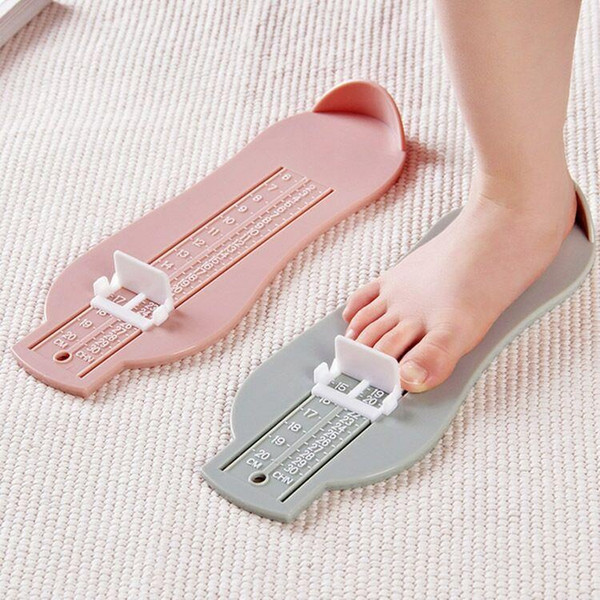 2017 Children Baby Foot Shoe Size Measure Tool Infant Device Ruler Kit 4 Colors