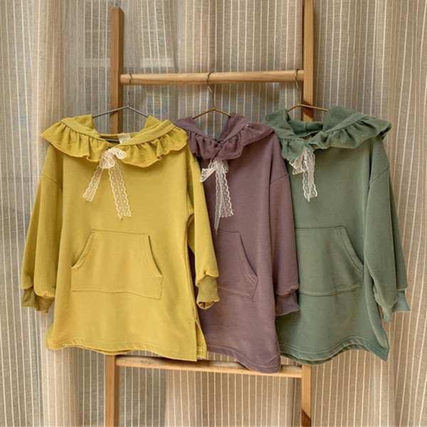 Cotton Baby girls fall dress for children autumn clothes kids clothes girl hoodies dresse girl sweatshirts