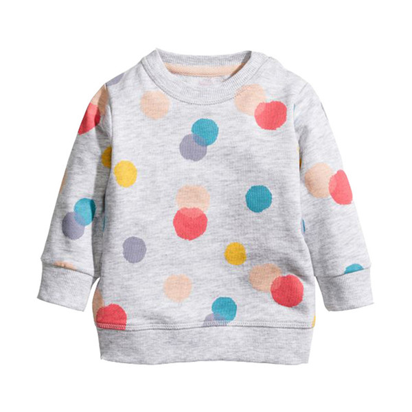 Girls Sweatshirt Kids Hoodies Baby Girl Clothes Autumn 2018 Children Hoodies with Animal Applique Girls T shirts Kids Clothing