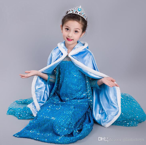 Mermaid Beauty Princess Girls Costumes Girls Costumes Party Party Holiday Costumes and Crowns Magic Wand Gloves Accessories