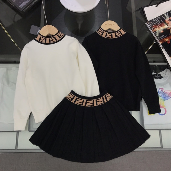 Two Piece Outfits 2019 Suit Korean Children Male Girl Athletic Wear Twinset Baby Kids Clothing Set Short Sleeve Sweater Clothes Boys 0701
