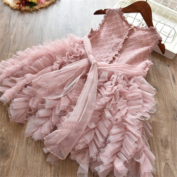 Summer Baby Kids Girl Dress Toddler Princess Party Tutu Dress for Girls Clothes Children Princess Dresses Birthday Wedding Gown