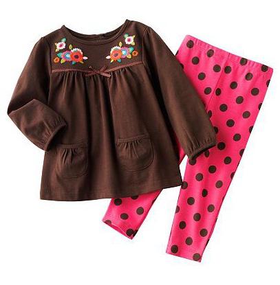 girls tracksuits suits tees tshirts sweatshirts children outfits tops jersey pants cotton sets M1233