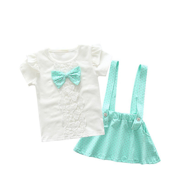 good quality Girls Overalls Suits 2019 New Summer Children Girls Clothing Set Kids Girls Clothes Suit New Arrival Kids Outfits