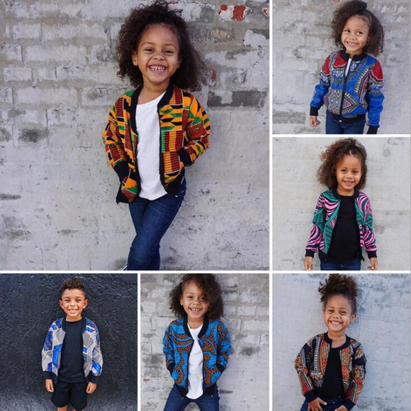 INS Bohemia kids coats printing kids jacket girls coat boys coats girls jacket boys jacket fashion kids designer clothes
