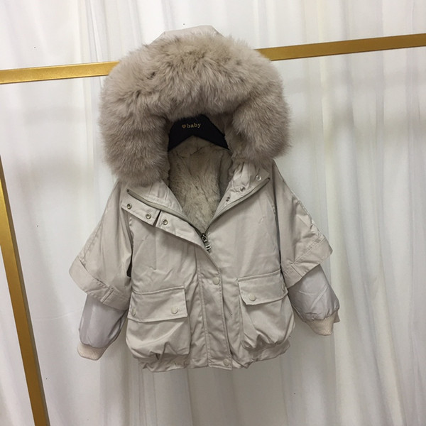 Girl coat high quality WSJ005 fashion warm #110723 kids_family03