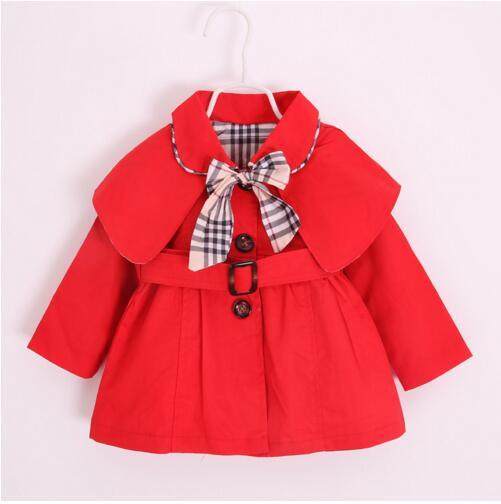 Hot sale Children's Wear 2019 Spring New Baby Tops Hot Cotton Windbreaker Jacket Girls Baby Princess Tops
