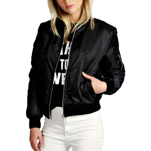 Maternity Clothings 2019 Women Bomber Jackets Coats Pregnancy Clothes Casual Stand Collar Long Sleeve Outerwear 1161950