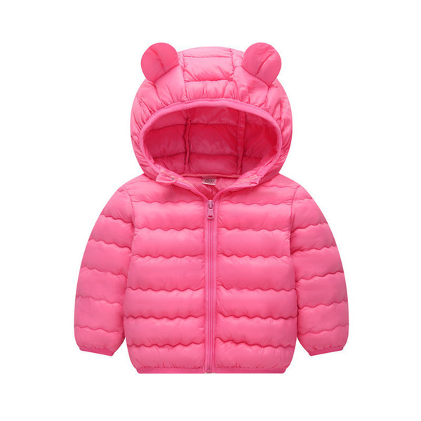 good qulaity Girls Winter Jackets Boys Cartoon Style Girl Fashion Outerwear Baby Girls Clothes Hooded Jacket for Girls Cotton Parkas