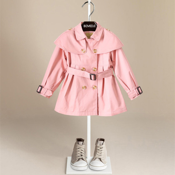 New Fashion 2018 Spring Autumn Baby kids Jackets Windbreaker Euramerican clothes children cotton fashion baby girls
