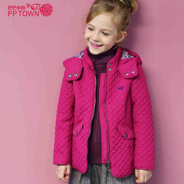 winter New arrivals good quality Fashion girl Hooded Lolita style Jackets Hot Sale Children's Warm jackets Outwear