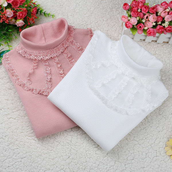 Girls Blouse 2019 Autumn Baby Girl Clothes Children Clothing Girls School Blouse Cotton Child Shirt Kids Clothes Blusas 2-14Y T200229