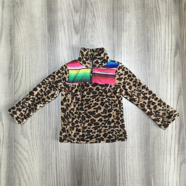 mom daughter clothes children girls fall/autumn raglans leopard print clothes mum and daughter clothes T200228