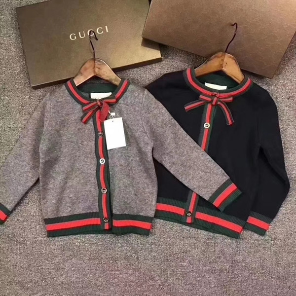 Down Girl Baby Small Fresh Children Rendering Unlined Upper Garment 2019 Winter sweaters for Children's Garment In Childr 011110