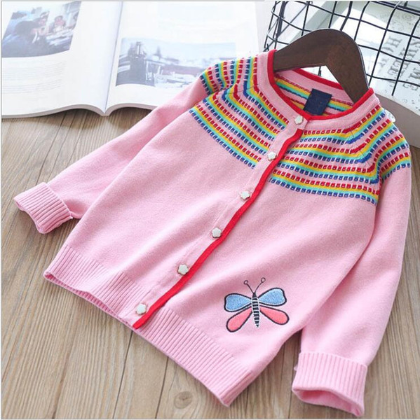 Size Sweater For Girls Cardigan Flowers Baby Sweater Girls Clothes Kids Clothes Baby Girl Sweater Baby Cardigain