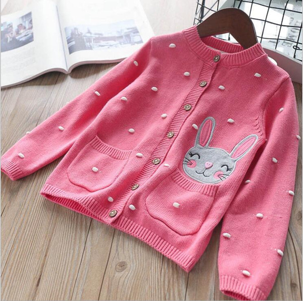 Size Cardigan For Girls Sweater For Girls Clothes Dot Kids Clothes Baby Girl Sweater Baby Cardigan Animal Child Clothes