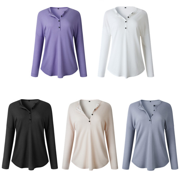 Women Knitted Sweaters Solid Color Pullover Sexy V Neck Knitwear For Spring Autumn Fashion Long Sleeve Tops Free DHL B272