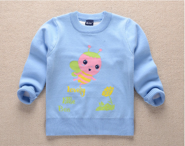 Toddlers Autumn Winter Baby Girls Kids Sweater Pullover Clothes Sweatshirts