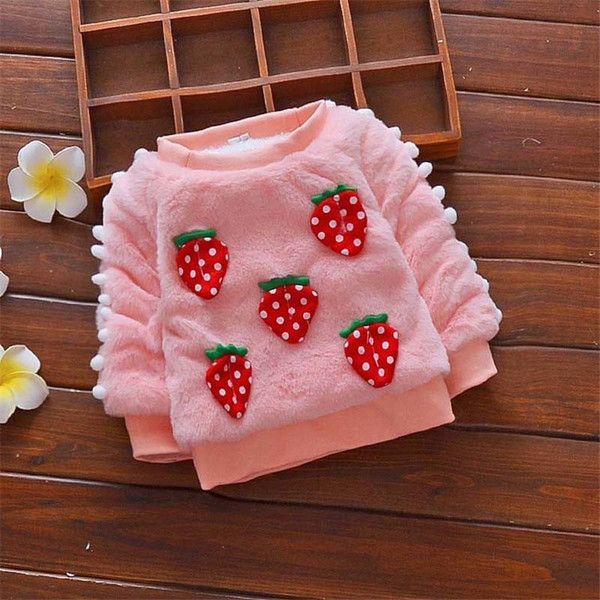 quality Autumn Baby Girls Sweater winter warm Children Girls cotton Knitwear Sweater Pullover baby Girls Children's Clothing